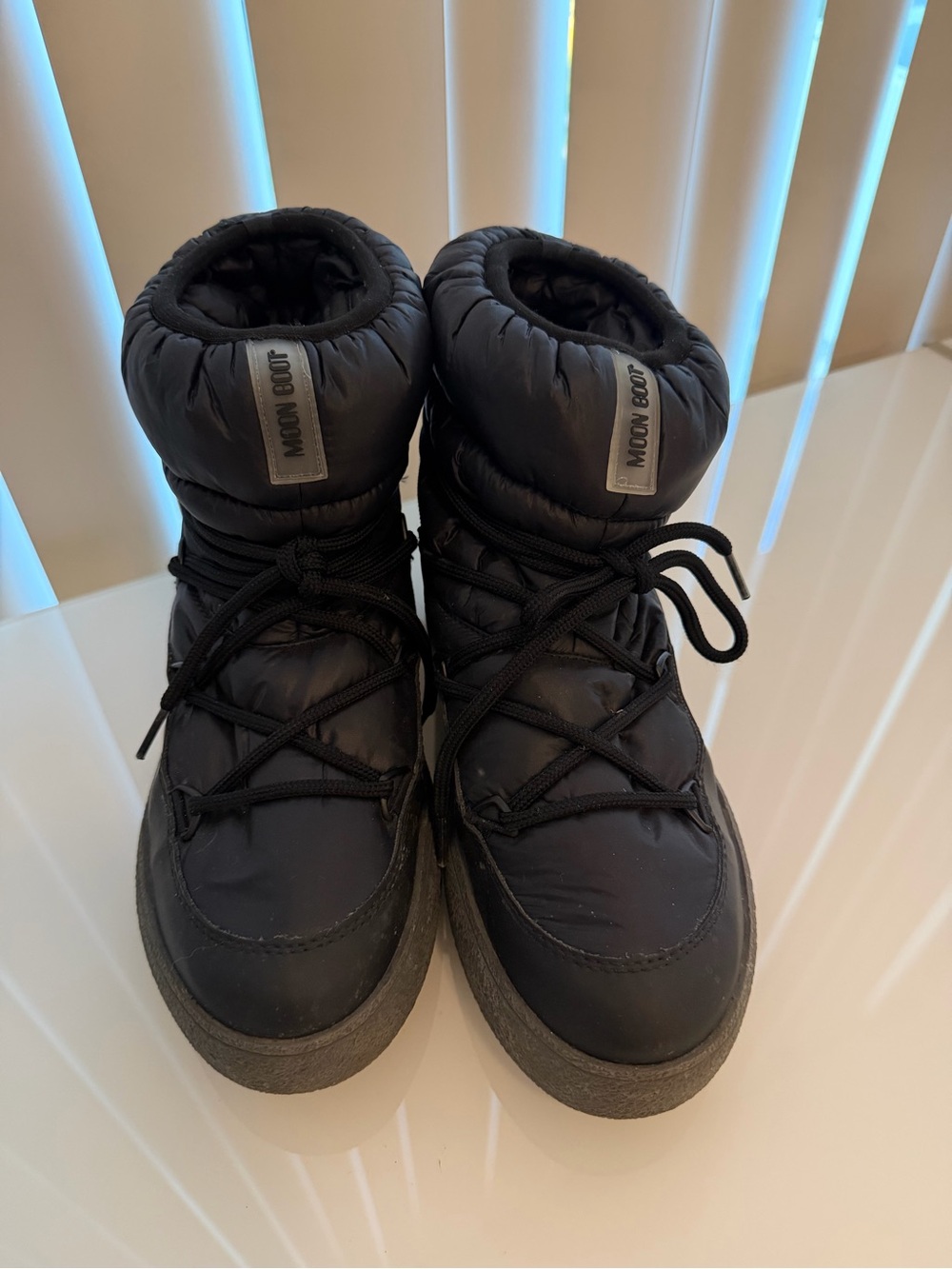 Moon Boot Women’s Black Puffer Winter Boots